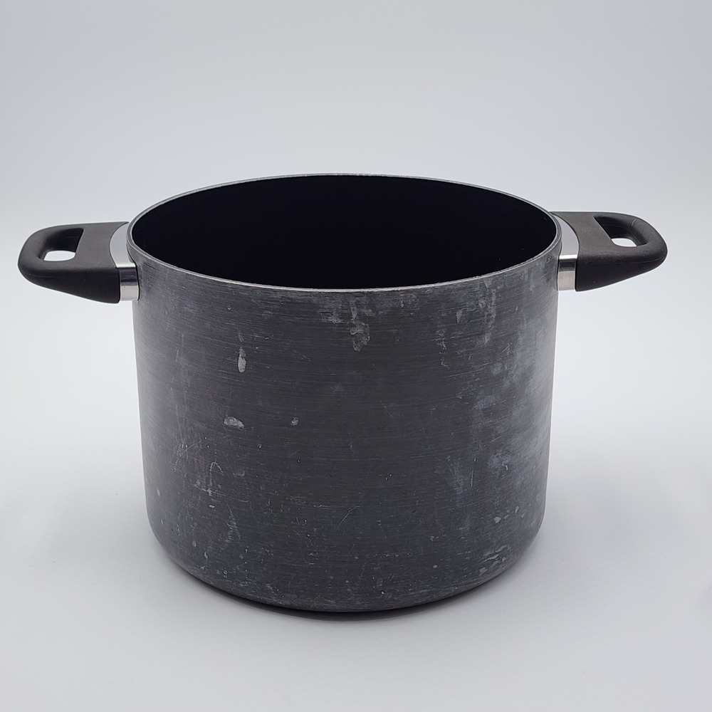 Revere Ware 1801 Black 8‎ Qt Stock Pot Hard Anodized Nonstick No Lid Indonesia